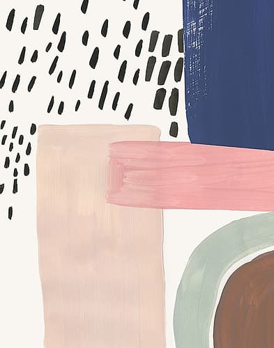 Escaping Stiffness Minimalist Print