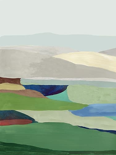 Free Land II Landscape Print