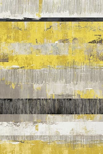 Celadon Dreams I Yellow Version Art Print