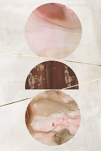 Balance of Blush II Art Print