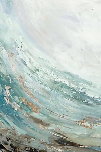 Rhythmic Waters I Art Print