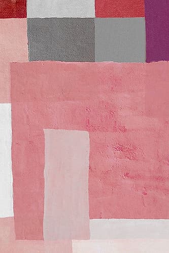 Long twoarker Abstract Art Print