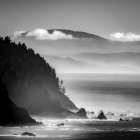 California Coastline Art Print