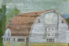Country Barn II Art Print by Stellar Design Studio