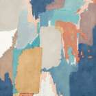 Muted Mosaic of Coastal Reflections II Art Print