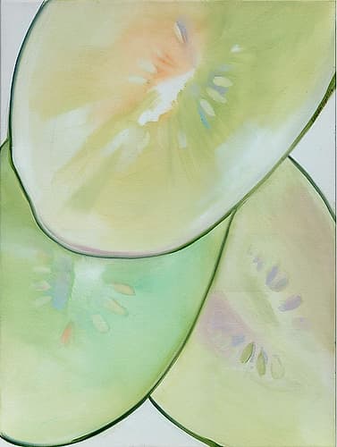 Summer Slices I Abstract Art Print