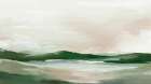 Soft Horizon over Green Hills Art Print