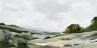 Muted Hills Under Cloudy Sky Art Print