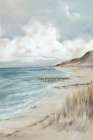 Coastal Serenity by the Dunes Art Print