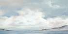Tranquil Coastline Beneath Expansive Sky Art Print