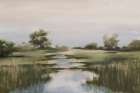 Serene Reflections in the Marsh Art Print