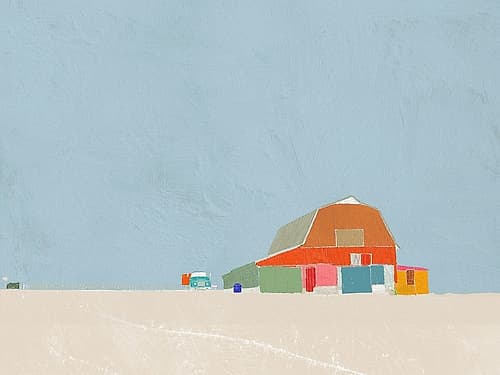 Listening to the Sky Art Print