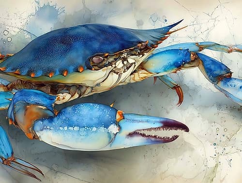 Ocean Blue Magic III Art Print