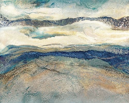 Blue Danube I Art Print by Wendy Kroeker