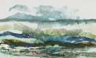 Blue Level Landscape Print