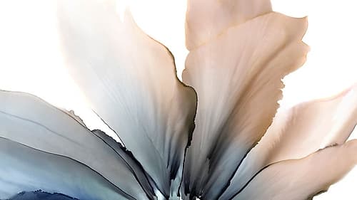 Delicate in Blue Art Print