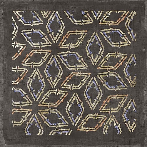 Golden Folklore I Decorative Print