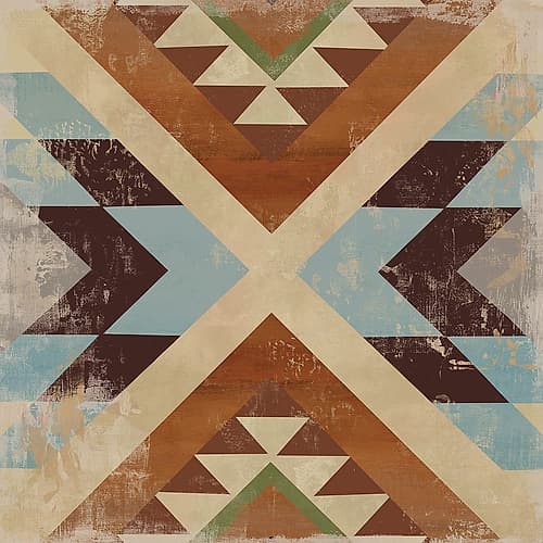 Navajo Tile I Decorative Print