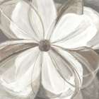 Soft Petals in Neutral Tones Art Print