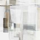 Muted Geometry of Fragmented Spaces Art Print