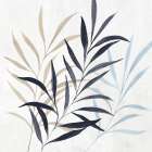 Leaves in Tranquil Hues II Art Print