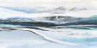 Vast Winter Landscape Under Clouds Art Print