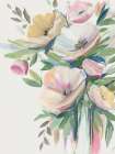 Blooming Pastel Bouquet Delight II Art Print