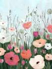 Springtime Meadow Blossoms I Art Print