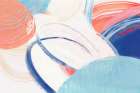 Colorful Swirls of Serenity Art Print