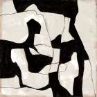 Contrasting Shapes in Motion II Art Print