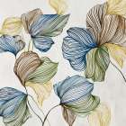 Flowing Lines of Natures Palette I Art Print