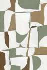 Earthy Geometric Reflections Art Print