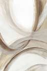 Curved Strokes of Calm Harmony Art Print