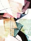 Fragmented Harmony in Pastel Layers Art Print