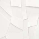 Curved Layers in White Harmony II Art Print