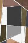 Geometric Harmony in Neutral Tones I Art Print