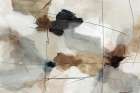 Earthy Abstracts Strokes And Lines Art Print