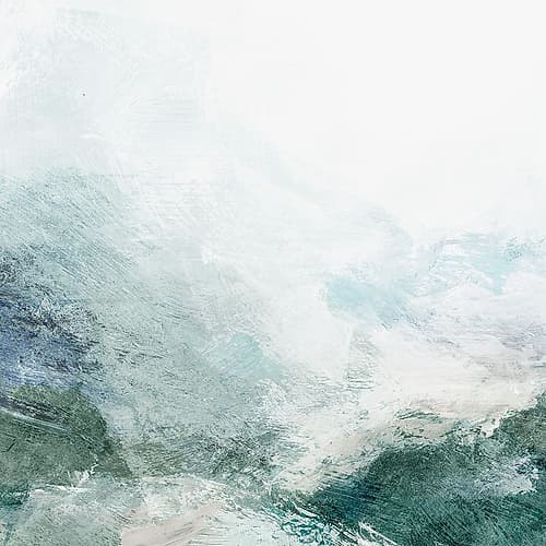 Misty Mountain Peaks Unveiled II Montagne reproduction