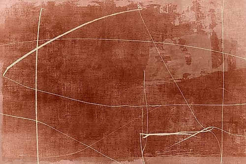 Lines on Earthy Canvas Geometric Print