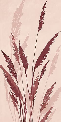 Tall Grasses in the Wind II Moderne reproduction