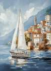 Sail Away, Italy II Coastal Print