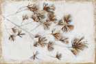 Golden Pine Braches I Botanical Print