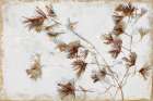 Golden Pine Braches II Botanical Print