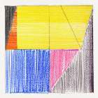 Yellow Angle I Abstract Art Print