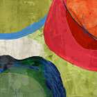 Colourful Blobs I Abstract Art Print
