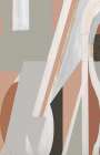 Gray Wood I Abstract Art Print