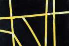 Laminating Golden Lines Art Print