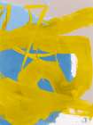 Yellow Aura Art Print