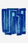 Indigo Spectacle I Art Print