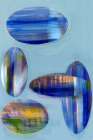Blue Dynasty II Abstract Art Print